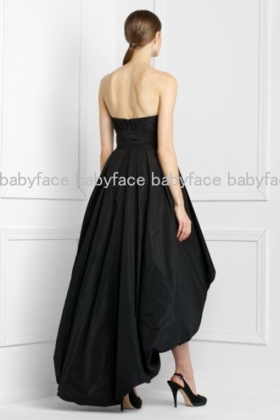 画像1: 【ヴァンサンカン、Ａｎｅｃａｎ掲載】BCBG MAXAZRIA      ASYMMETRICAL TAFFETA GOWN