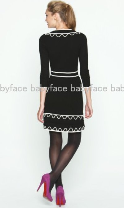 画像1: Ｍｉｌｌｙ Valentina Sweater Dress ブラック