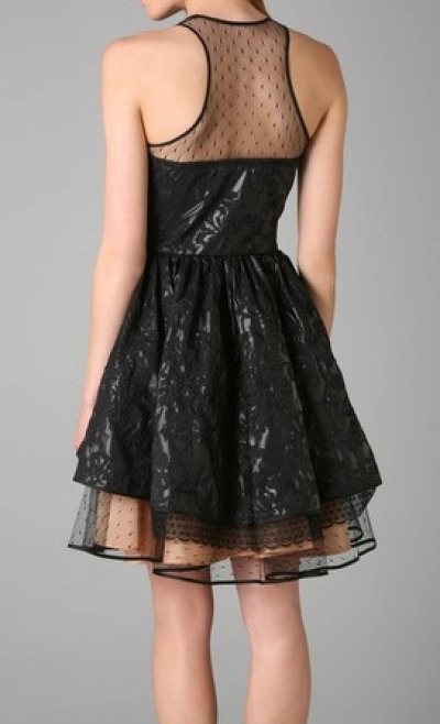 画像2: 【ミラ・ジョボヴィッチ、テイラースウィフト着用】Red Valentino　　Glossed-twill and tulle dress　