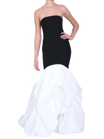 ゴールドドレス画像