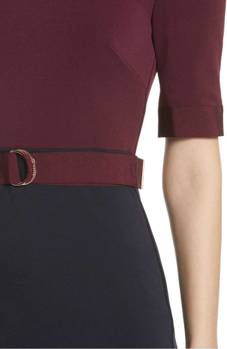 ドラマ【BONES使用】Ted Baker テッドベイカー Wandee カラーブロック
