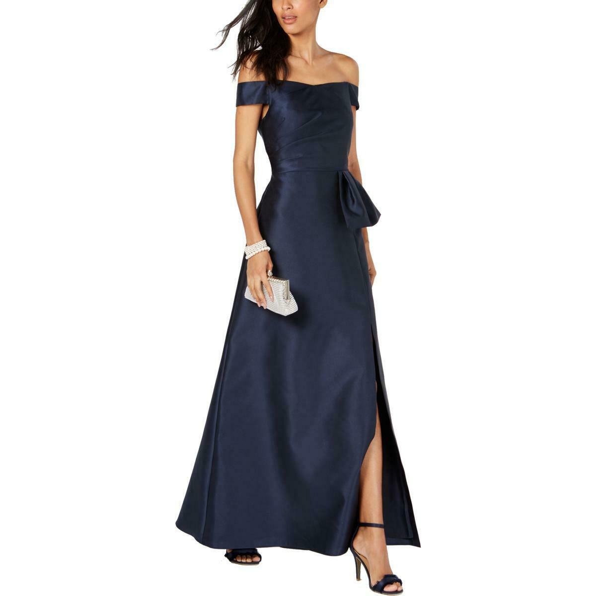 Adrianna Papell アドリアナパペル Mikado Formal Evening Dress ...