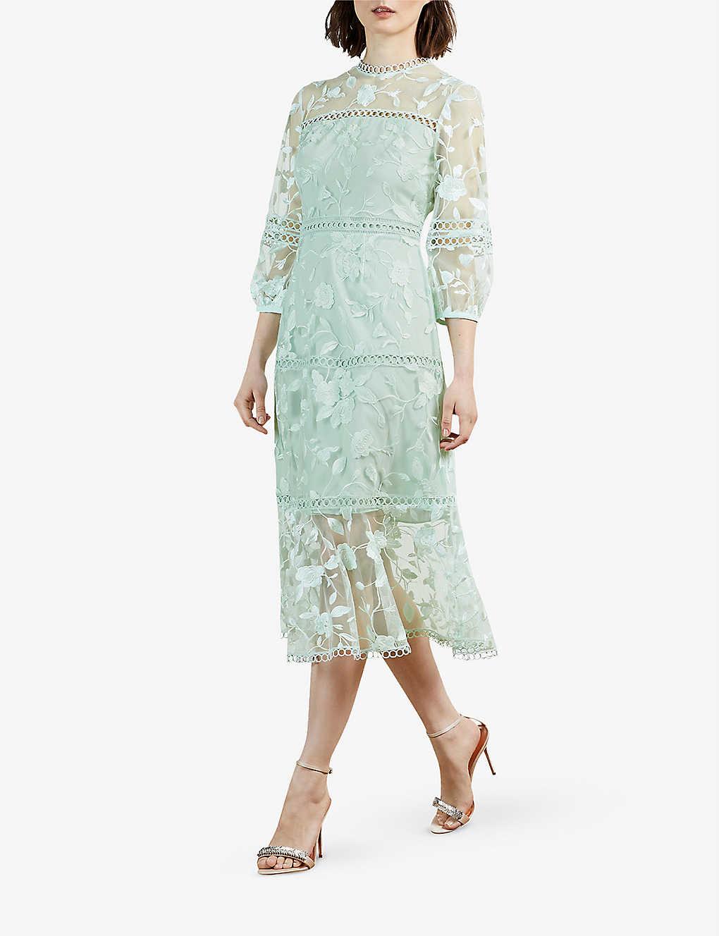 Ted Baker テッドベイカー Tabii Dress ミント 41905 - インポートワンピース通販babyface