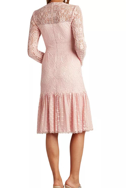 Tadashi Shoji  Long-Sleeve Lace Dress