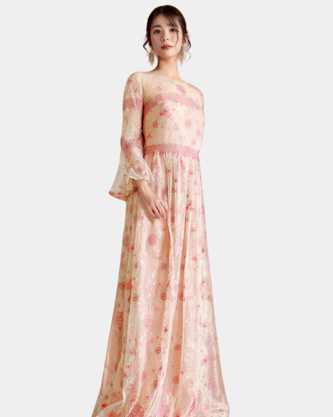 即日発送！ Marchesa Notte マルケッサノッテ 花柄刺繍レース  