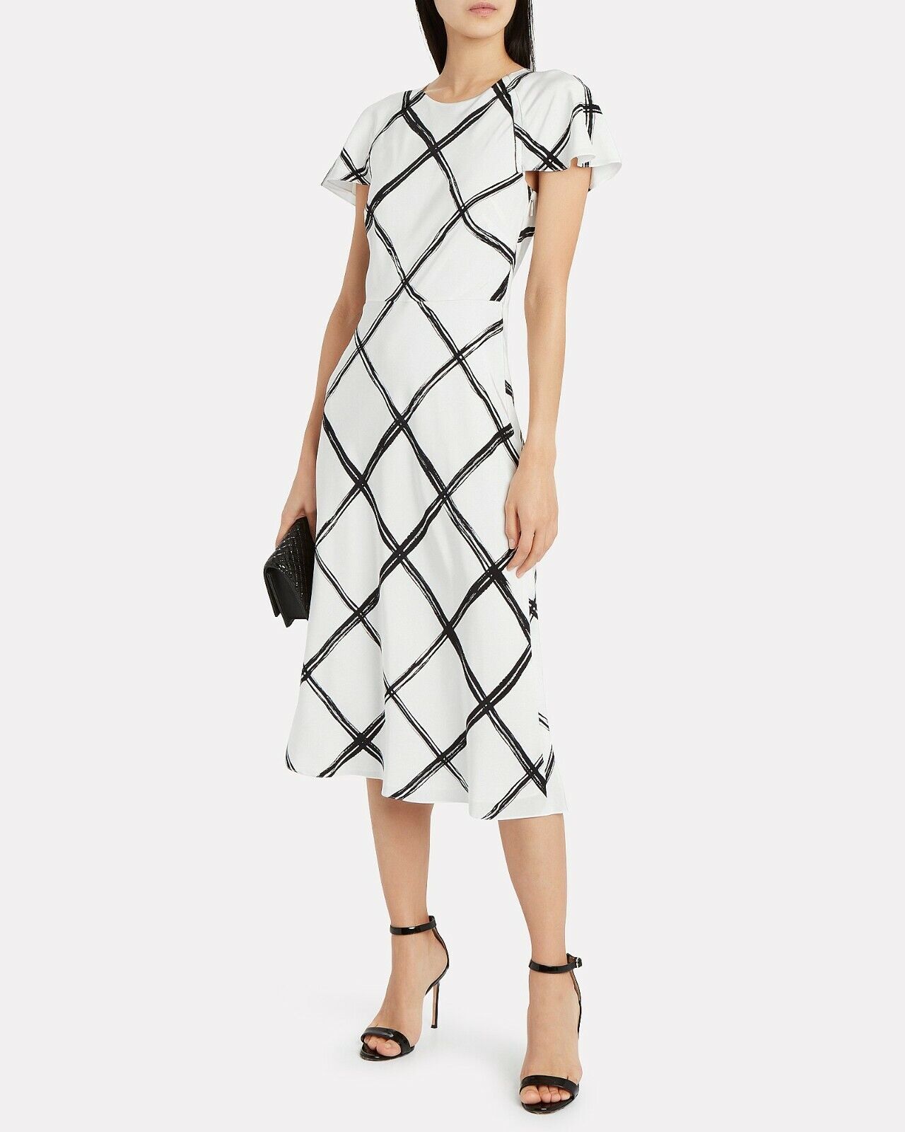 JASON WU COLLECTION  ジェイソンウー　Windowpane Silk Dress 